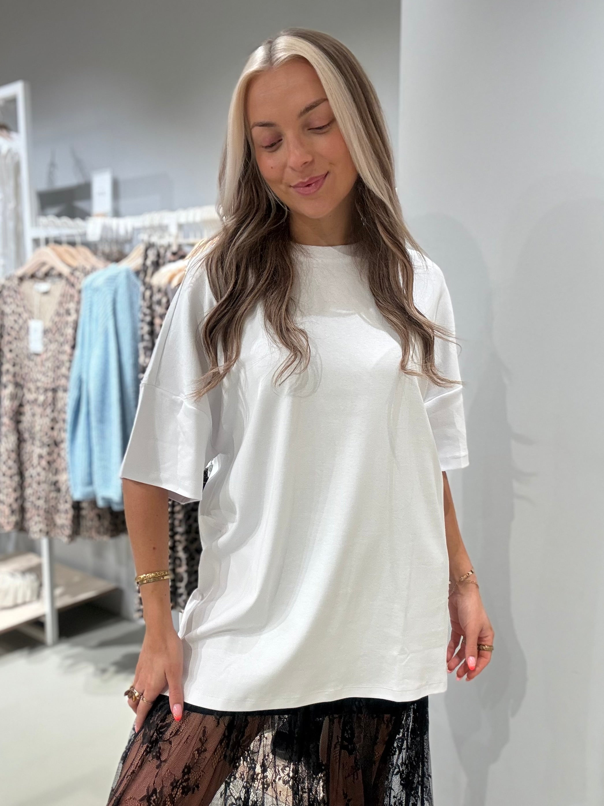 NMMOCCA Short Dress - Bright White